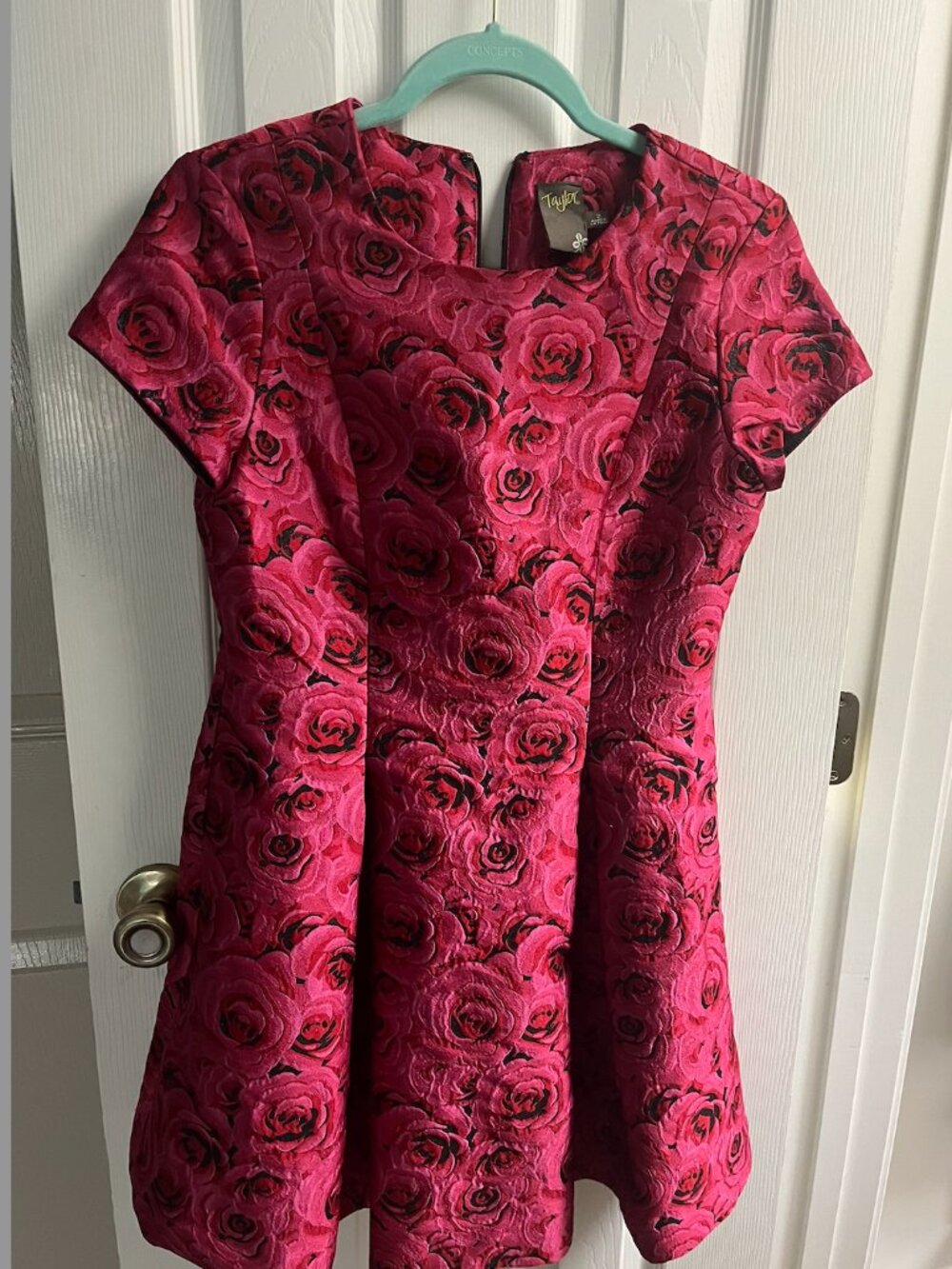 Taylor Floral Jacquard Dress